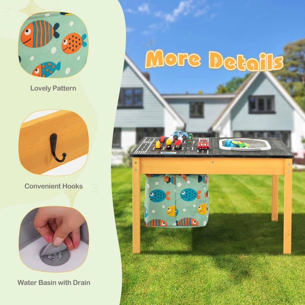 Lovely Pattern  
More Details  
Convenient Hooks  
Water Basin with Drain