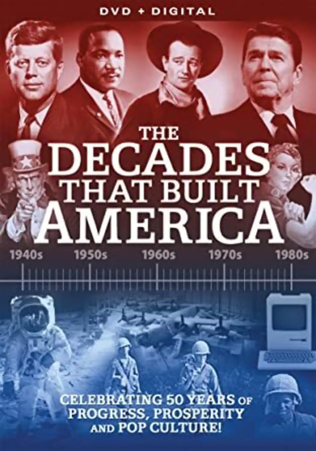 The Decades That Built America - DVD