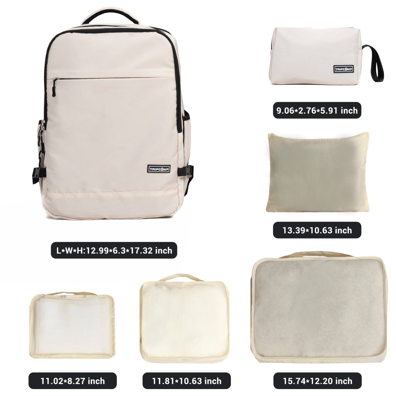 - TRIPCOMP 9.06*2.76*5.91 inch
- TRIPCOMP 13.39*10.63 inch
- L*W*H: 12.99*6.3*17.32 inch
- 11.02*8.27 inch
- 11.81*10.63 inch
- 15.74*12.20 inch