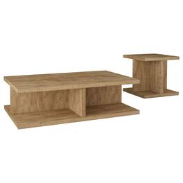 Coaster Co. of America - Cortona 2-piece Coffee and End Table Set - Mango