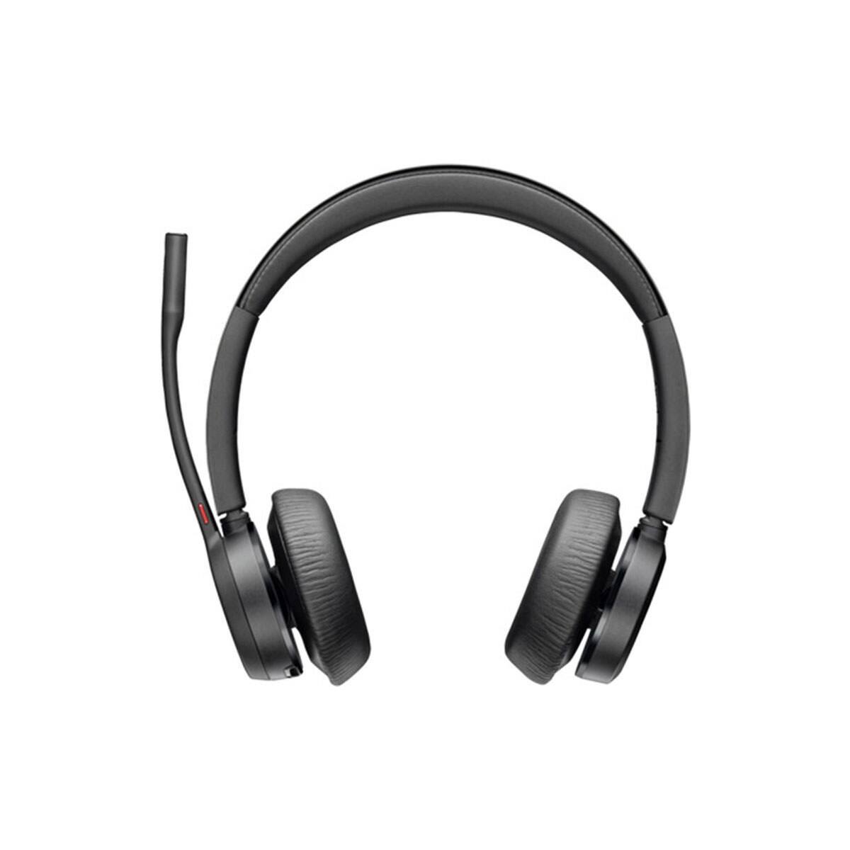 Alt View 1. HP - HP Poly Voyager 4320 UC Wireless Stereo Headset with USB-A Adapter, Zoom Certified.