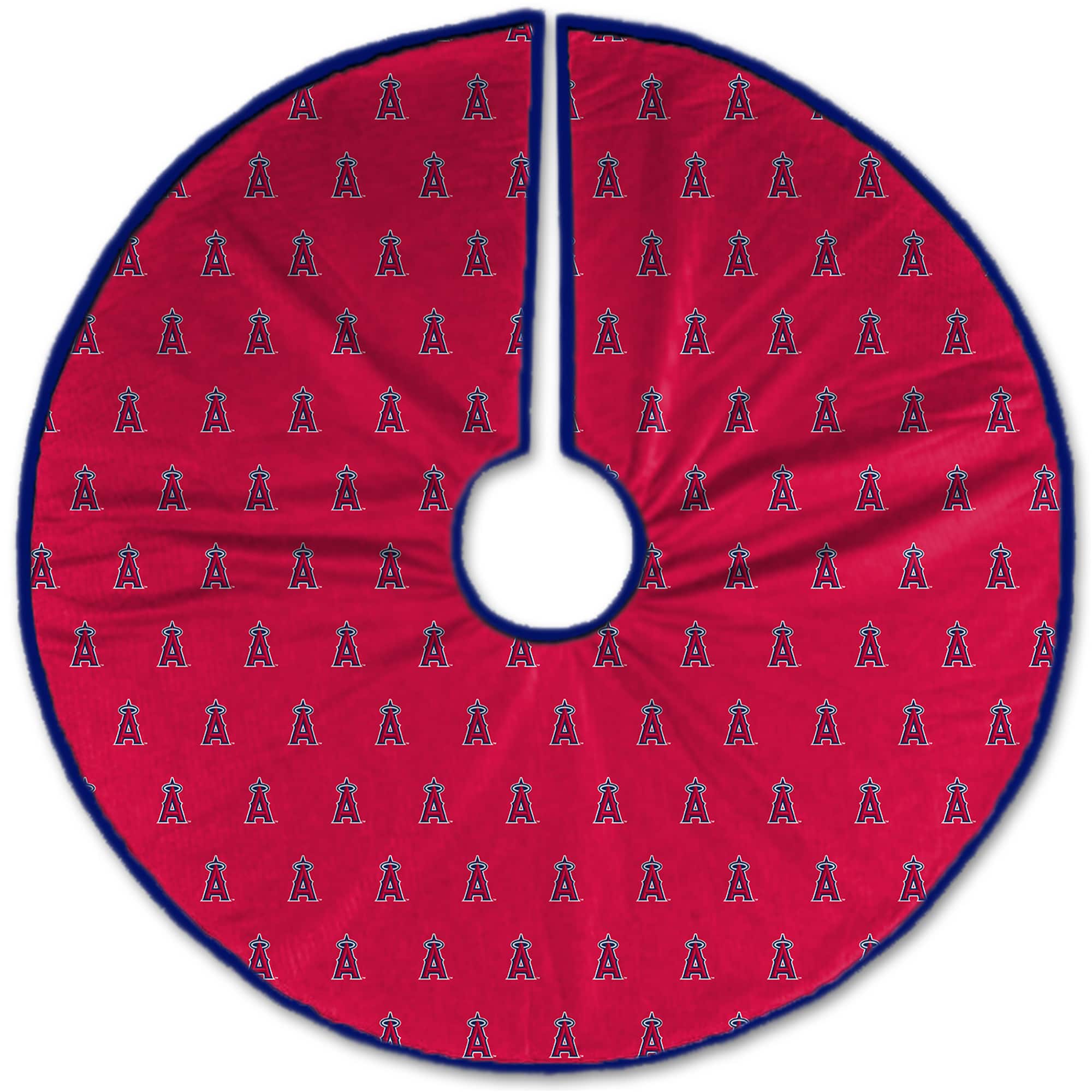 Pegasus - Los Angeles Angels Microplush Christmas Tree Skirt - Multicolor