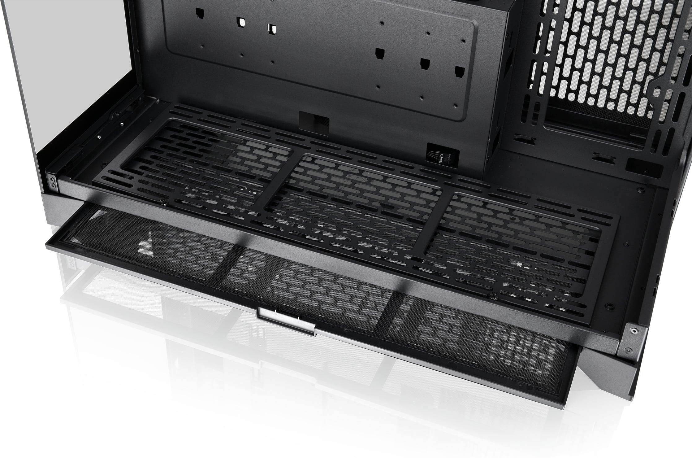 Alt View 24. Thermaltake - CTE E550 TG Mid Tower ATX PC Case - Black.