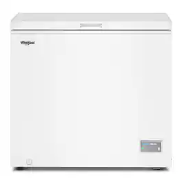 Whirlpool - 7 cu. ft. Chest Freezer with 1 Storage Basket - White