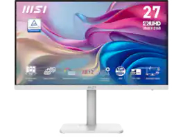 MSI - Modern MD272UPHW UHD 27 inch Monitor - White