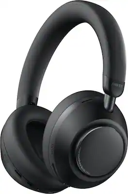 Anker - Soundcore Space 2 Pro Wireless Adaptive Noise Cancelling Over-the-Ear Bluetooth Headphones - Black