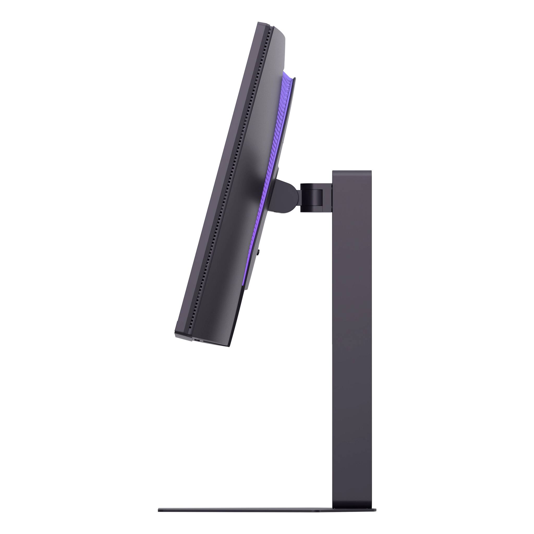 Alt View 24. LG - UltraGear evo AI GM9 27" 5K  Hyper Mini LED 165Hz 1ms G-SYNC FreeSync Premium Gaming Monitor with DisplayHDR1000 - Black.