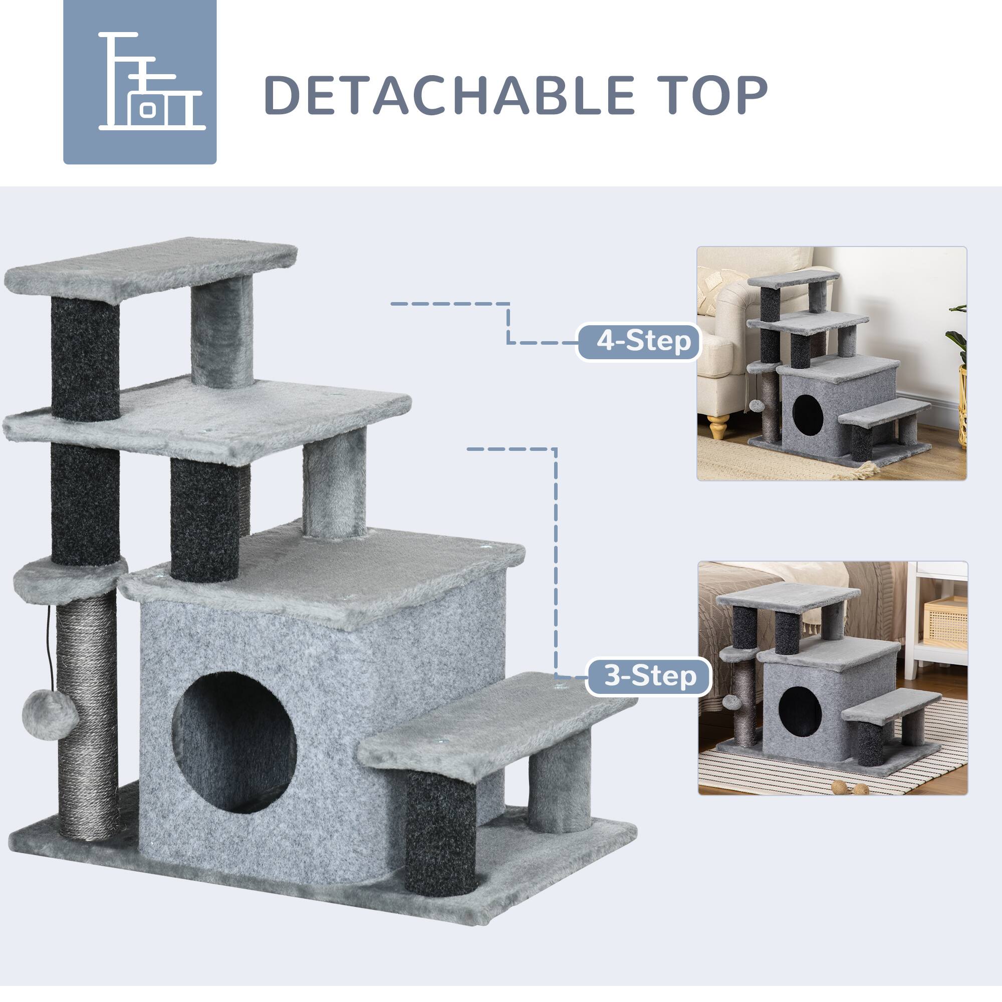 DETACHABLE TOP

4-Step

3-Step