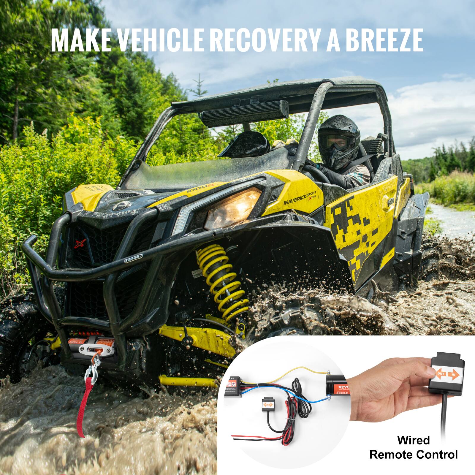 MAKE VEHICLE RECOVERY A BREEZE

Wired Remote Control