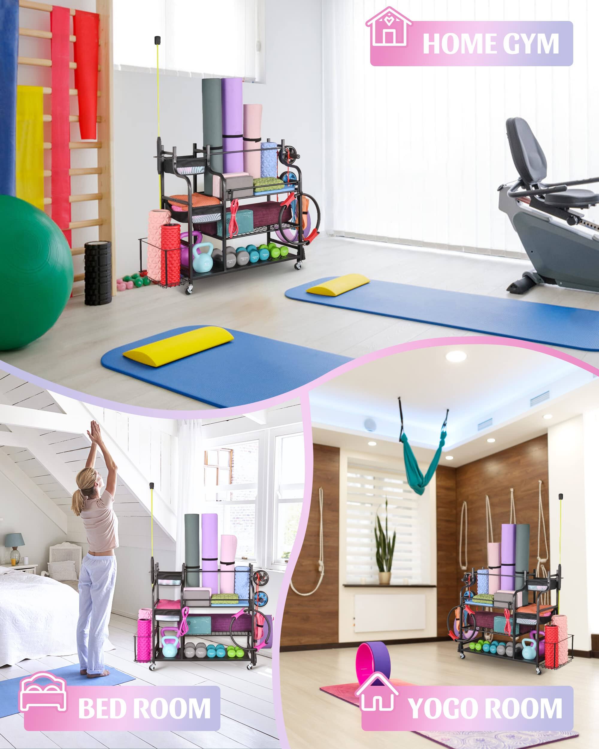 HOME GYM  
BED ROOM  
YOGA ROOM