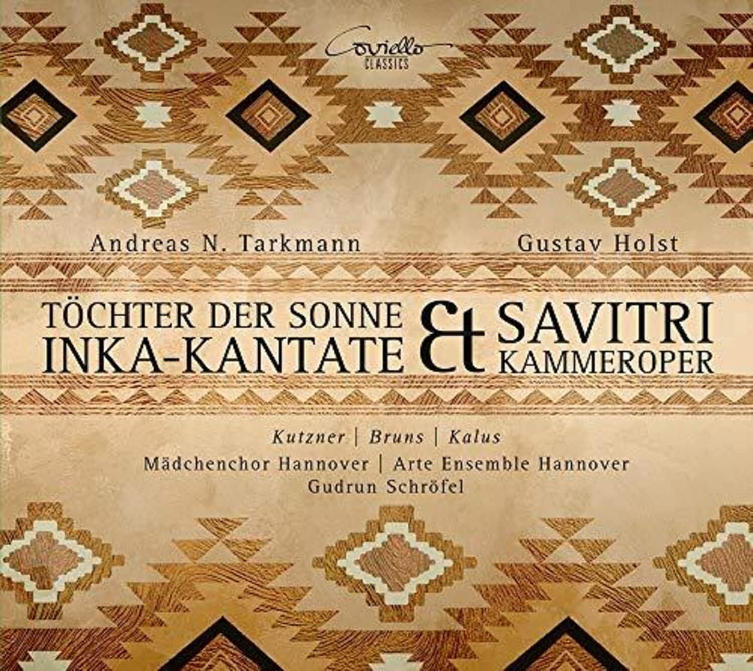 Holst / Madchenchor Hannover - Tochter Sonne Inka-Kantate / Savitri Kammeroper  - COMPACT DISCS