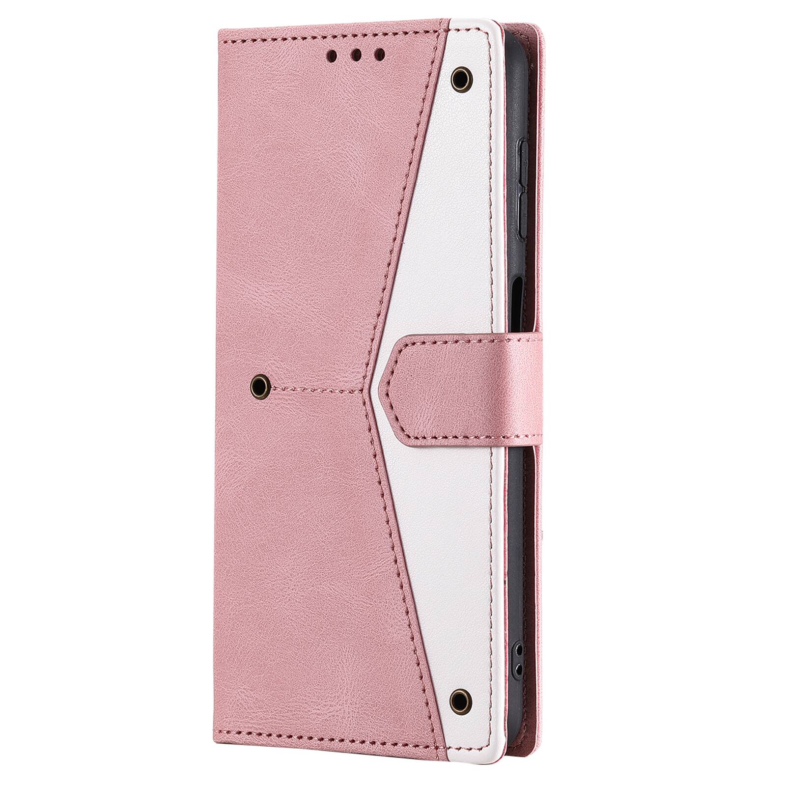 Alt View 1. Dteck - Wallet Case for Apple iPhone 17,Vintage PU Leather Flip Card Holder Kickstand Magnetic Closure Phone Cover - Pink.