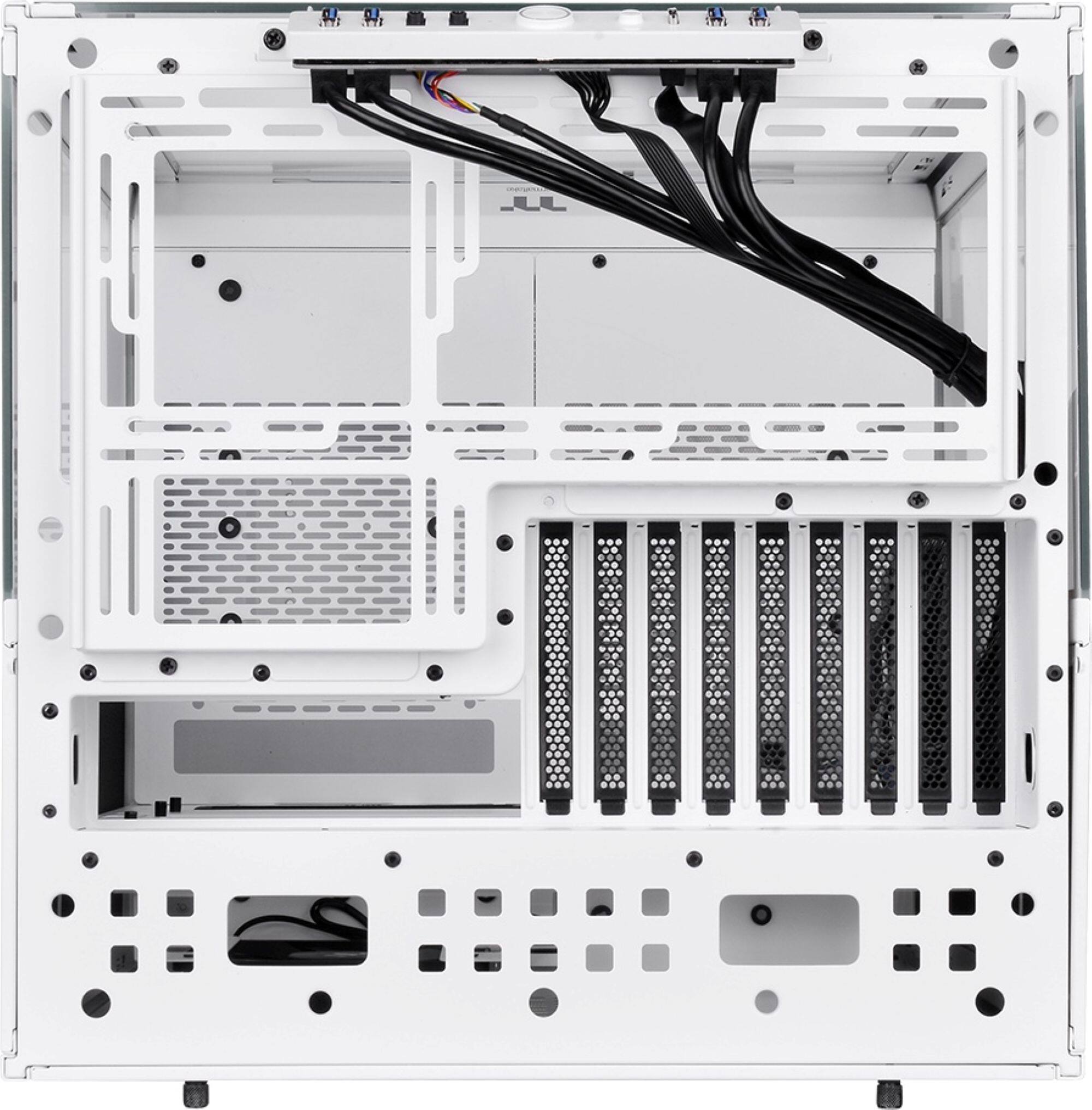 Alt View Zoom 20. Thermaltake - The Tower 500 Mid Tower PC Case - Snow.