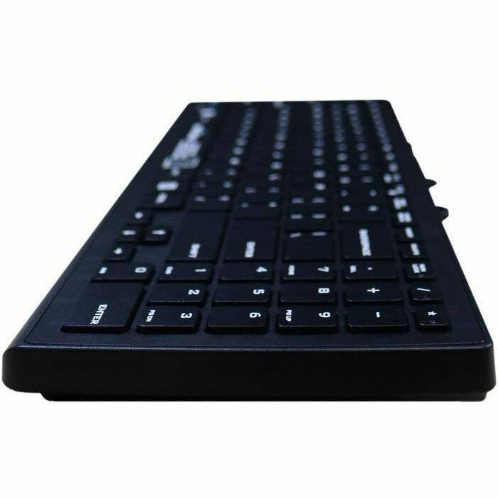 Alt View 1. Seal Shield - Seal Shield Cleanwipe Pro Waterproof Keyboard - Cable Connectivity - USB Interface - Black - Black.