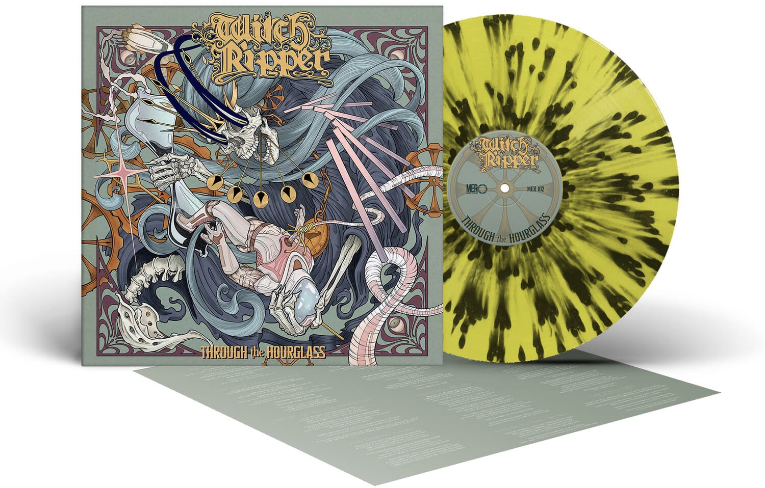 Witch Ripper - Through the Hourglass - Yellow/Black   - VINYL LP price history on PriceWatchPro
