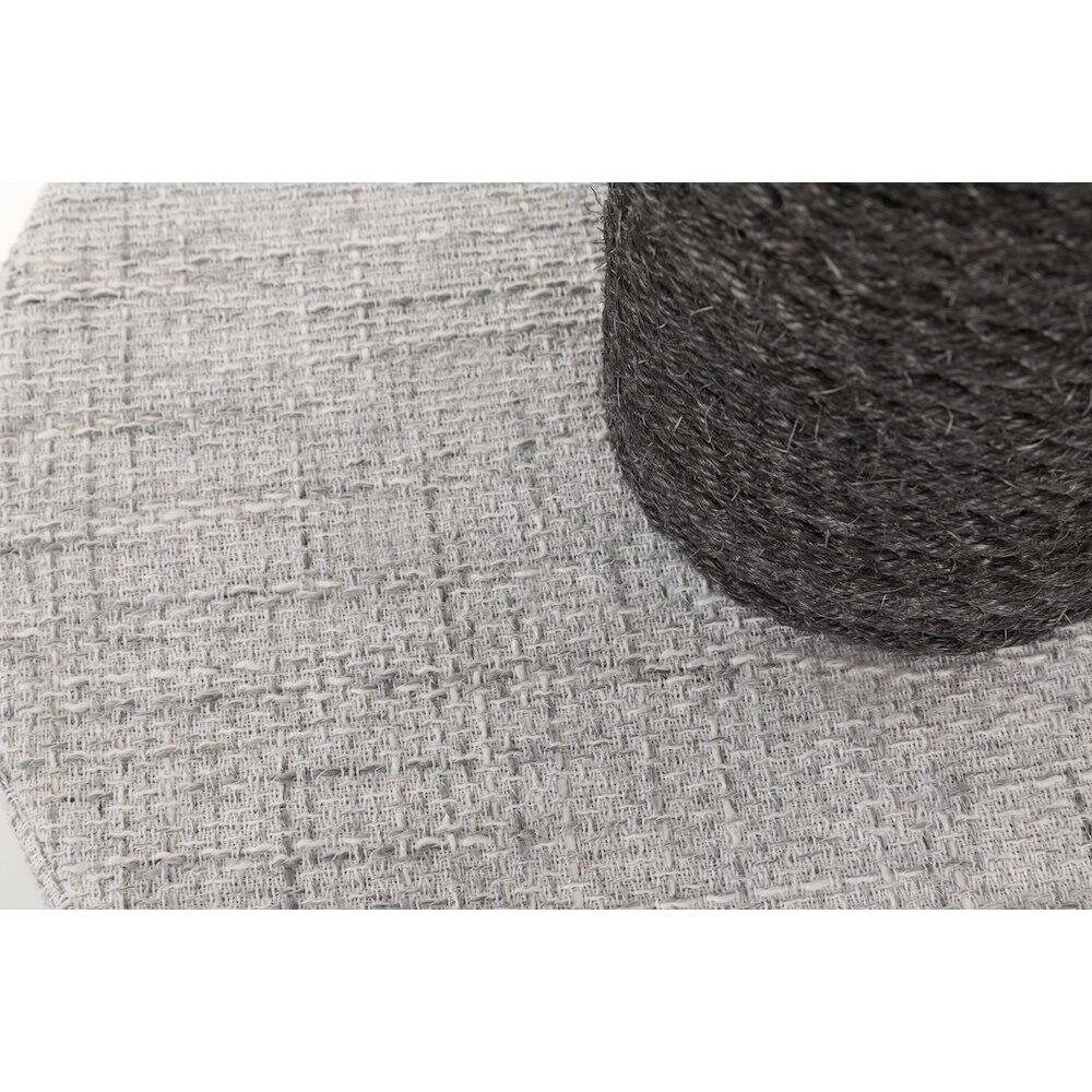 Alt View 4. TRIXIE - Fonda XXL Sisal & Plush 2-Level 39" Cat Tree with Scratching Post & Condo, Gray - Gray.