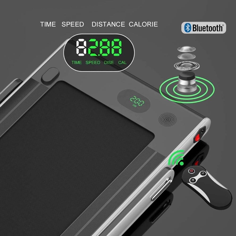TIME SPEED DISTANCE CALORIE  
82.88  
TIME SPEED DISE CAL  
Bluetooth