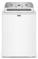 Maytag - 4.7 Cu. Ft. Top Load Agitator Washer with Extra Power Cycle - White - Front_Zoom