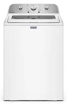 Maytag - 4.7 Cu. Ft. Top Load Agitator Washer with Extra Power Cycle - White