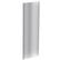 Angle. Miele - Miele KFP 3633 French Door Front Panel 36" for model Refrigerator model KFMC3642FD - Stainless Steel.