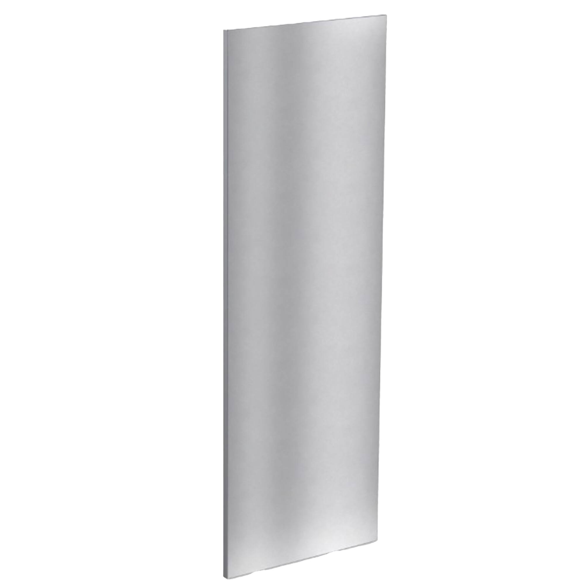 Angle. Miele - Miele KFP 3633 French Door  Front Panel  36" for model Refrigerator model KFMC3642FD - Stainless Steel.