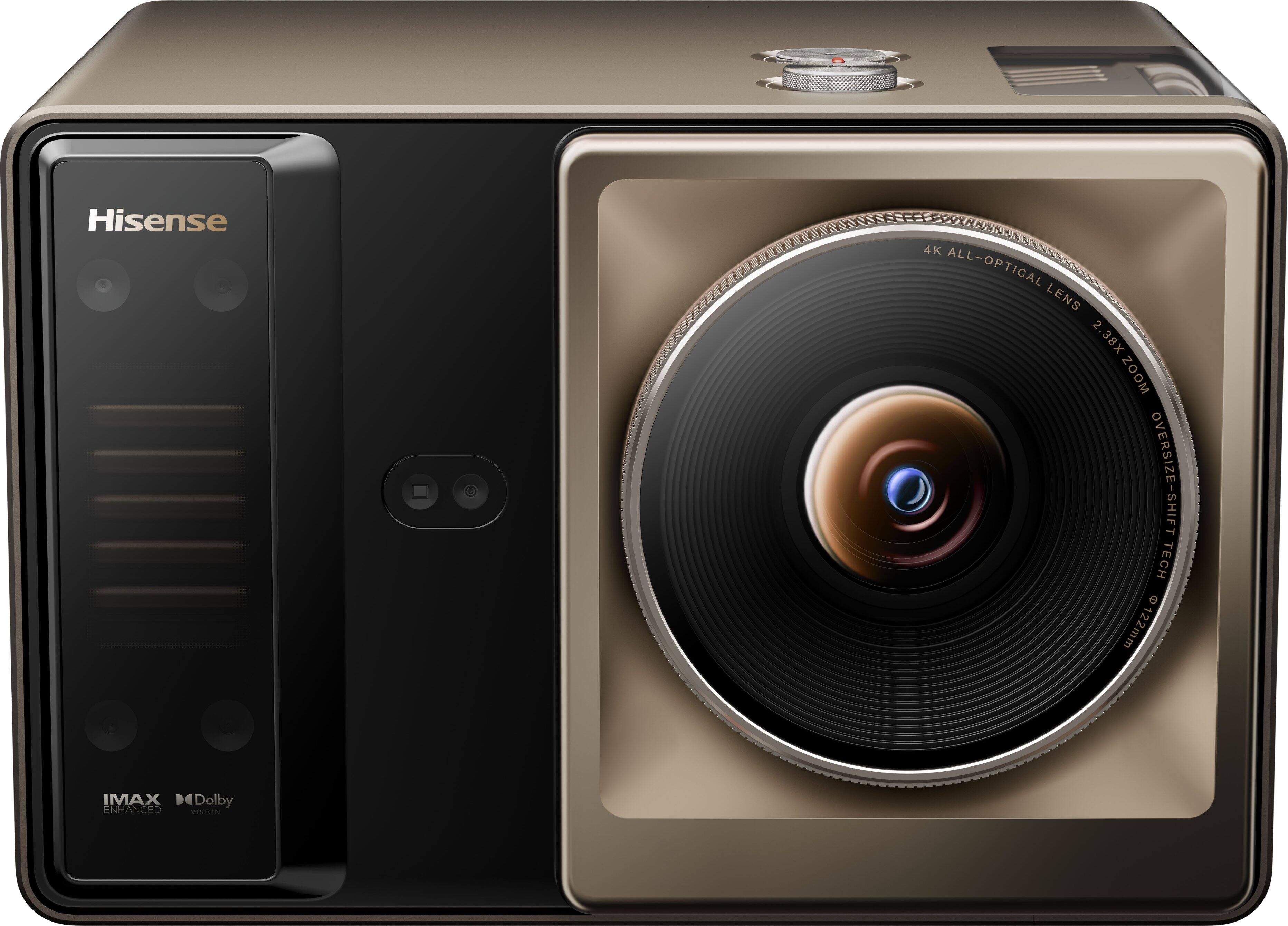 Hisense 4K ALL-OPTICAL LENS 2.38X ZOOM OVERSIZE-SHIFT TECH 122mm IMAX ENHANCED Dolby VISION