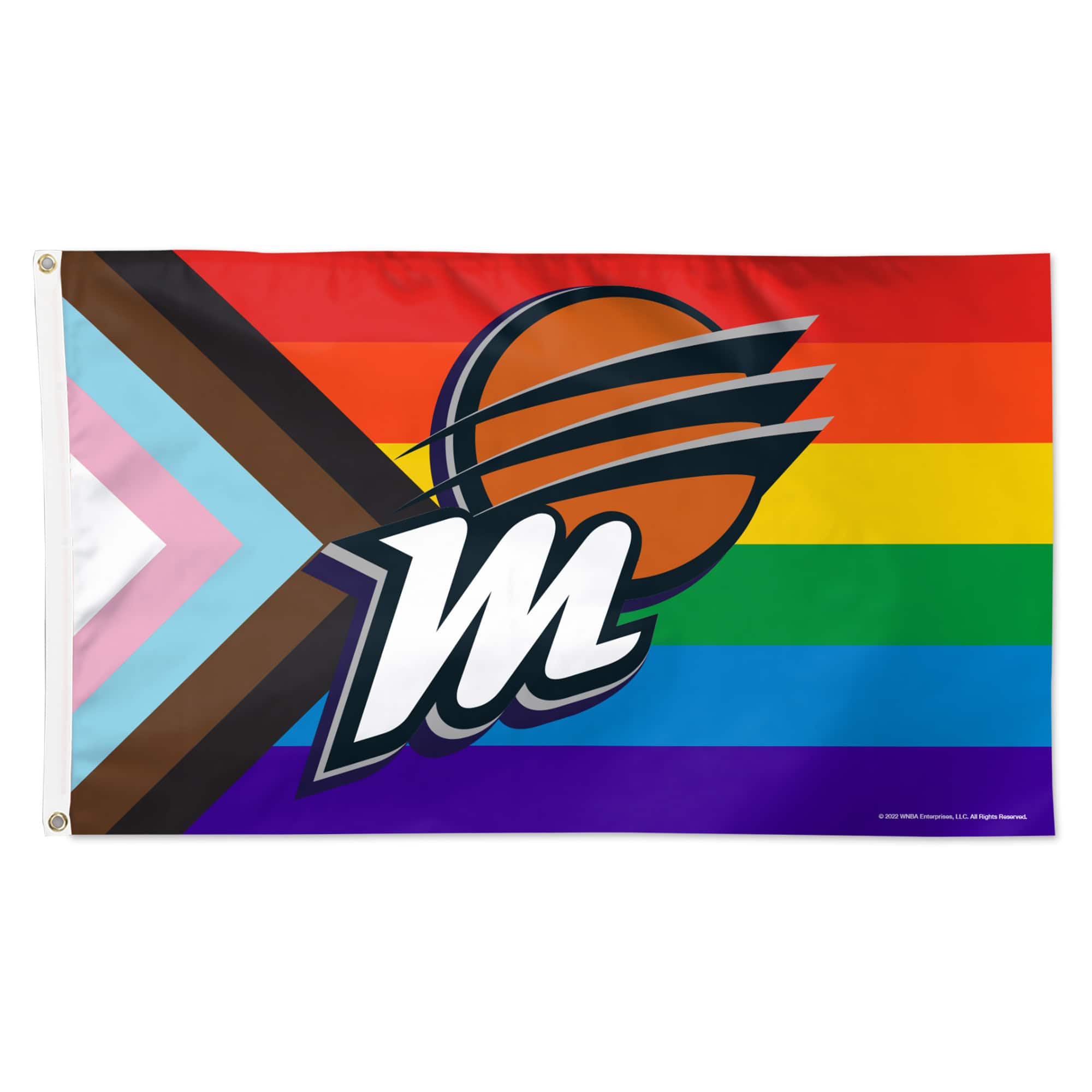 WinCraft - Phoenix Mercury 3' x 5' Pride Single-Sided Flag - Multicolor