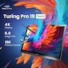 DigiDraw - Turing Pro 19 18.4" 4K UHD Pen Display with 10-Point Touch - Black
