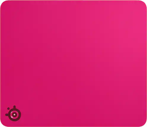 Front. SteelSeries - QcK Heavy Gaming Mouse Pad Large - Magenta.