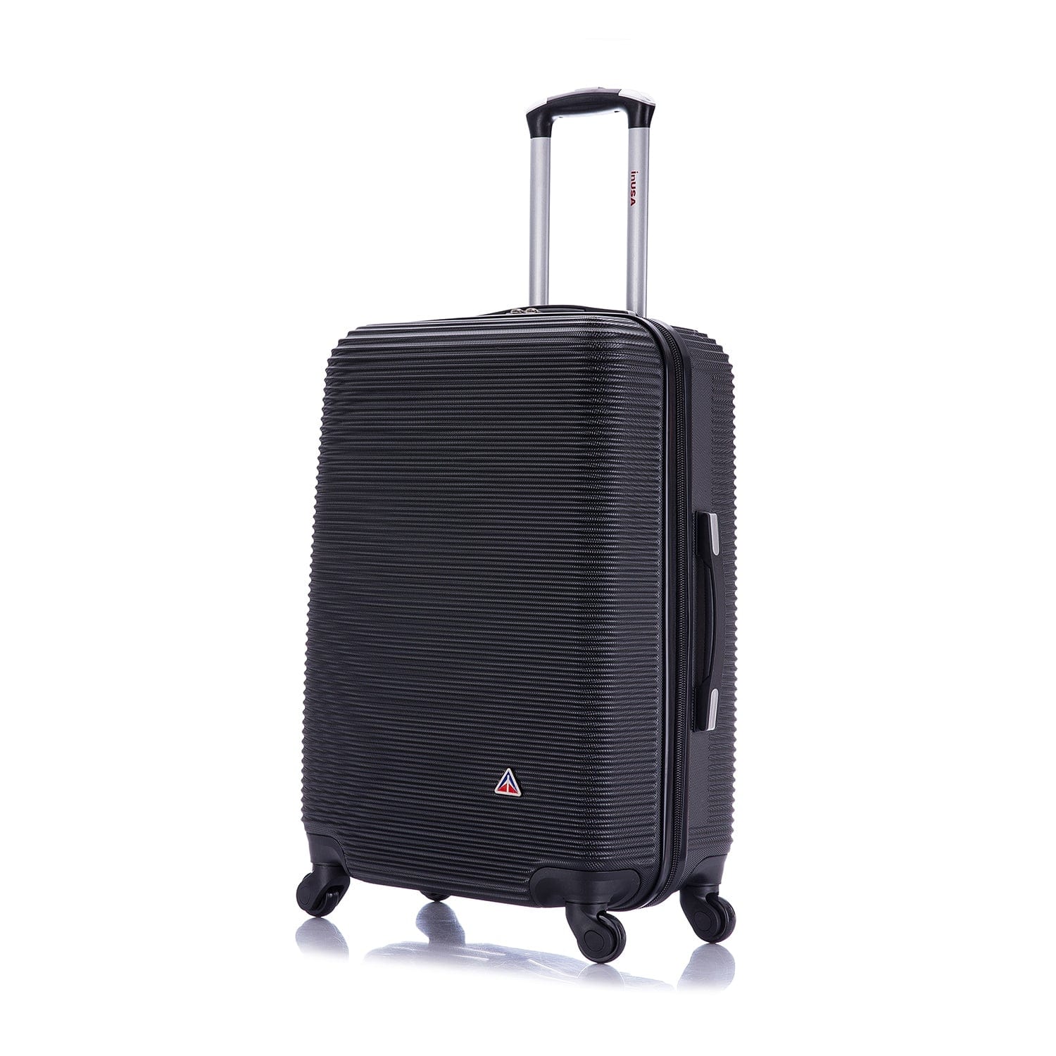 InUSA - Royal lightweight hardside Spinner Luggage 24" - Black