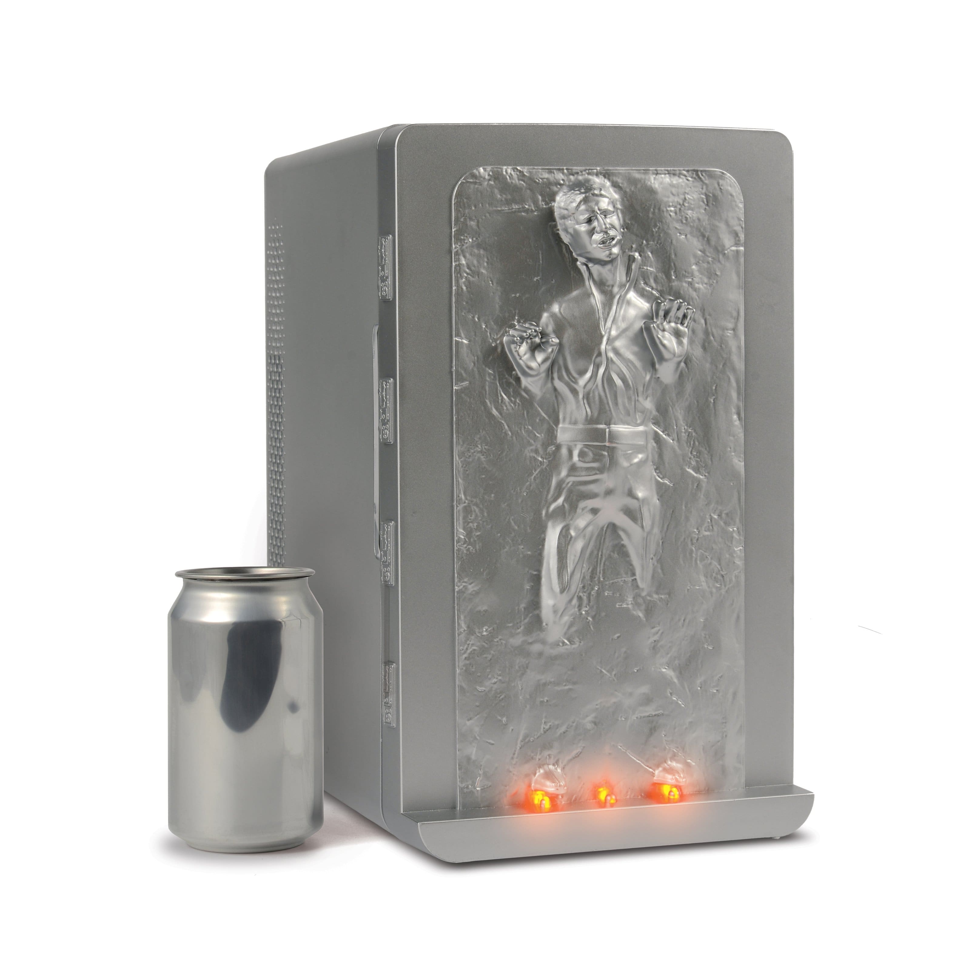 Ukonic Star Wars Han Solo 4.5L 8xCan Mini Fridge Thermoelectric Cooler Ac/DC - Silver