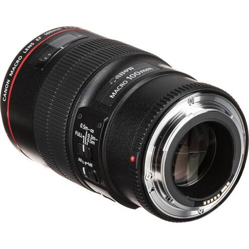 100mm EF LENS 35 MACRO CANON 100mm MACRO 0.5m-0 FULL 0.3m-0.5m