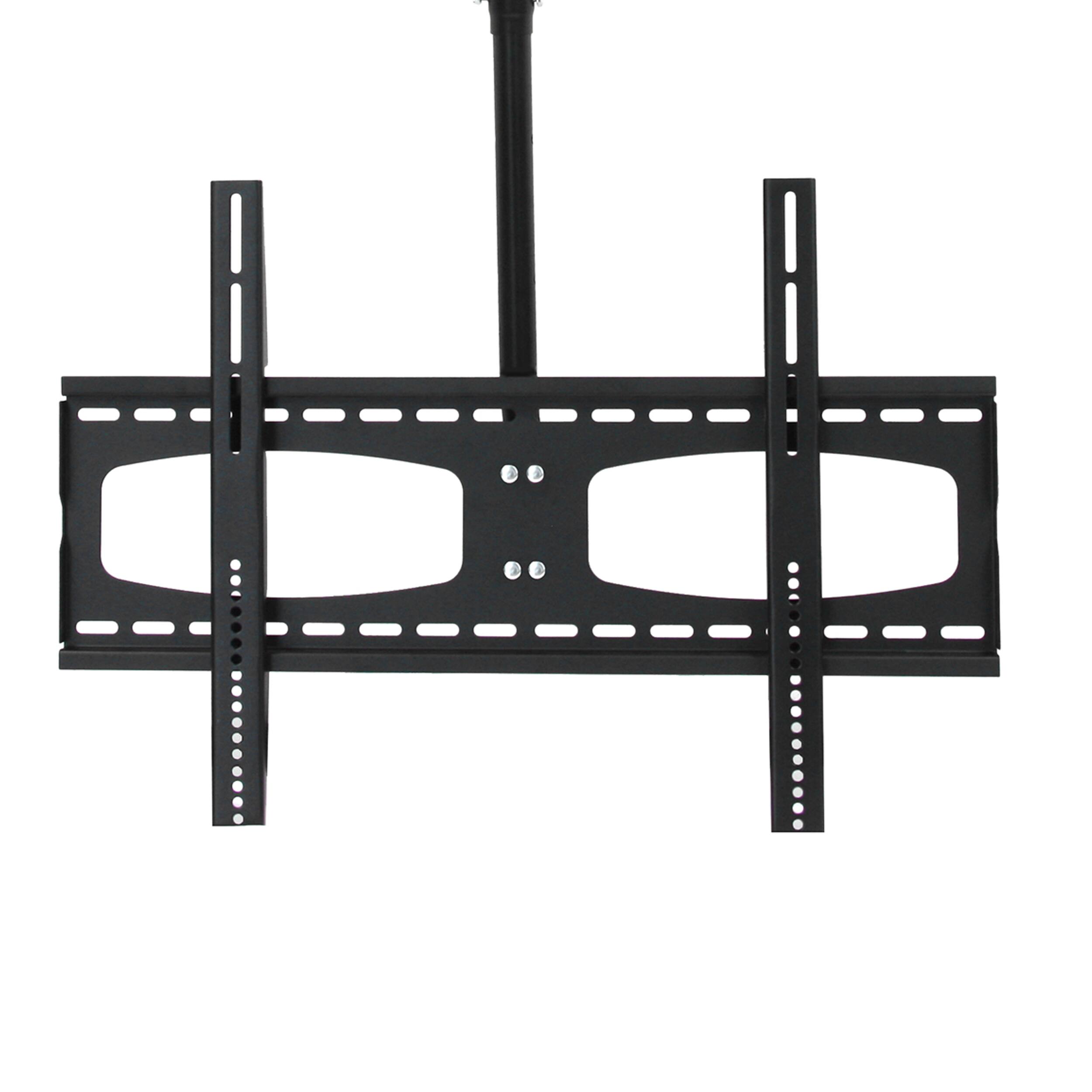 Alt View 2. MegaMounts - MegaMounts 37-70 Inch Tilting And Rotating Adjustable Height Ceiling Television Mount for LED, LCD, and Plasma Screens - Black.