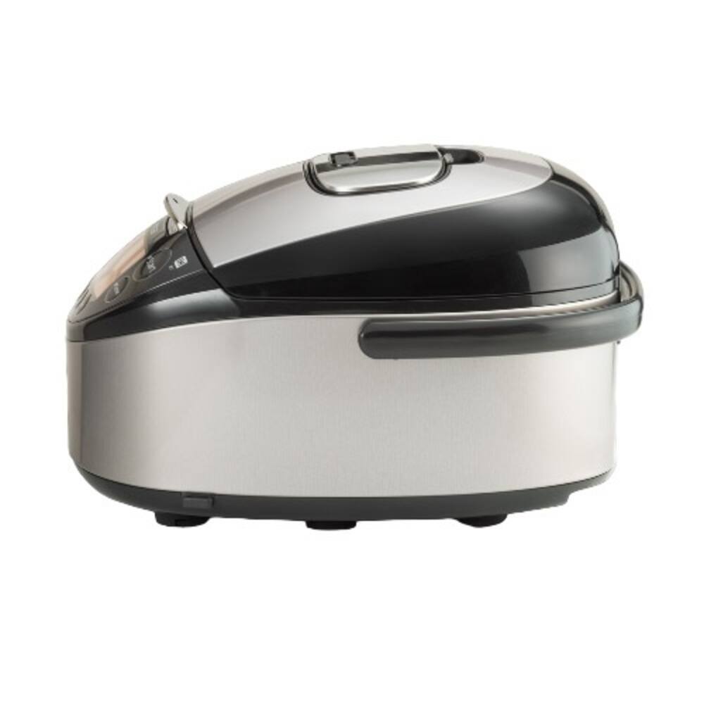 Back. Tiger - Tiger Corporation Tiger JKT-D10U 5.5-Cup (Uncooked) IH Rice Cooker, black & stainless steel - N/A.