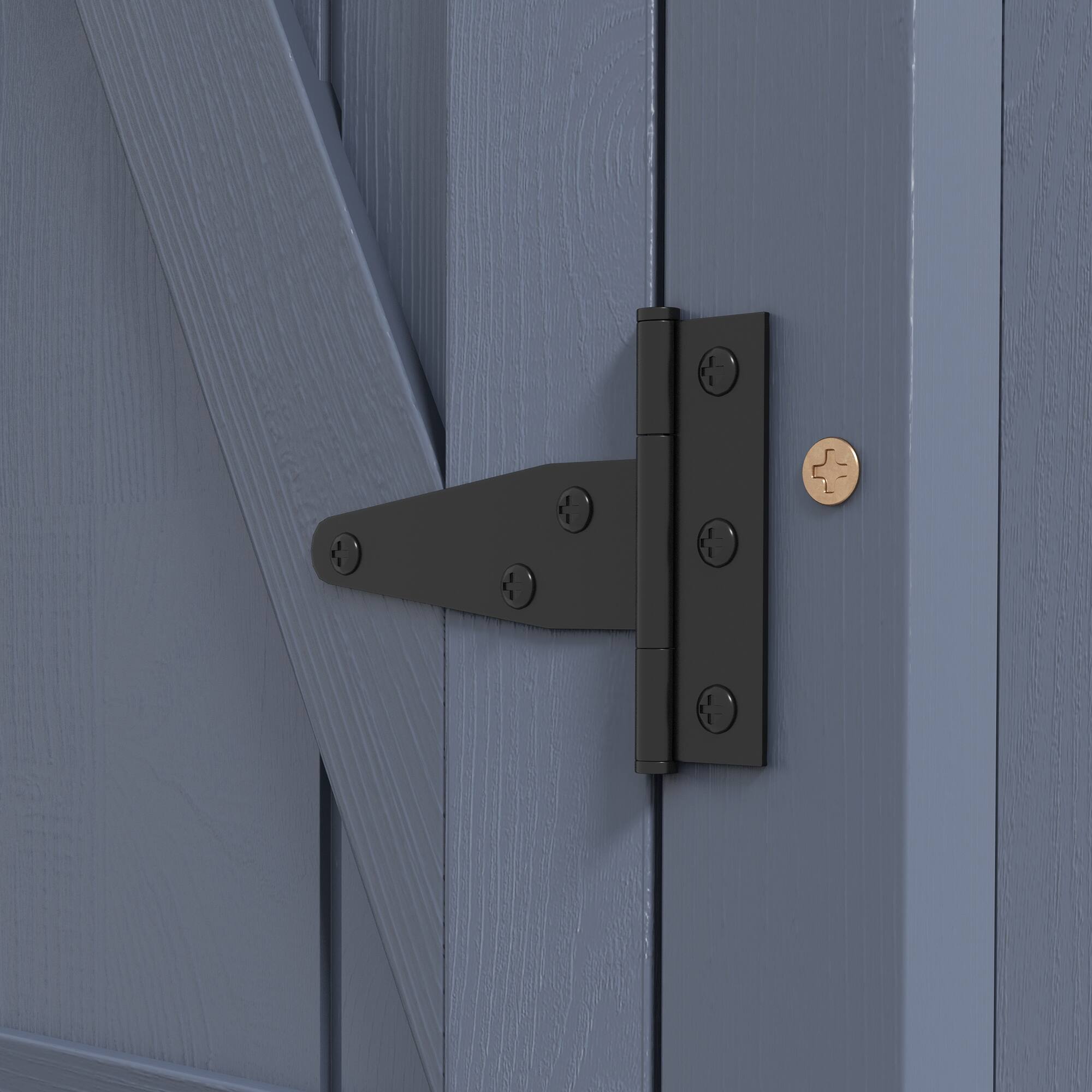 Alt View 7. Outsunny - Wooden Garden Shed, Outdoor Storage Cabinet with Waterproof Galvanized Metal Roof, Narrow Tool Shed with 3 Shelves.