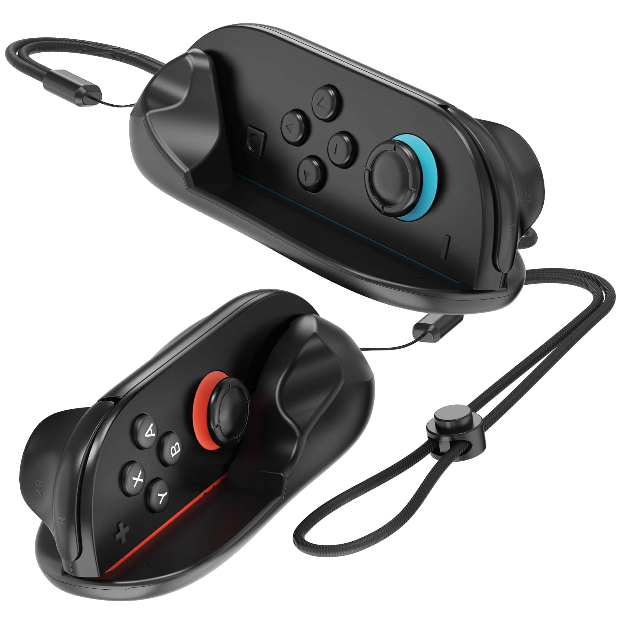 Fosmon - Nintendo Switch 2 Mouse Grip for Joycons, Ergonomic Gaming Mouse Grip for Switch 2 Joy Con, Switch 2 Mouse Grip - Black