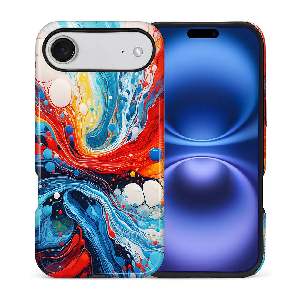 Front. BUBM - Smartphone Case for iPhone - 2-Layer Durable Smartphone Protection Case - Confluence - Confluence for iPhone Air.