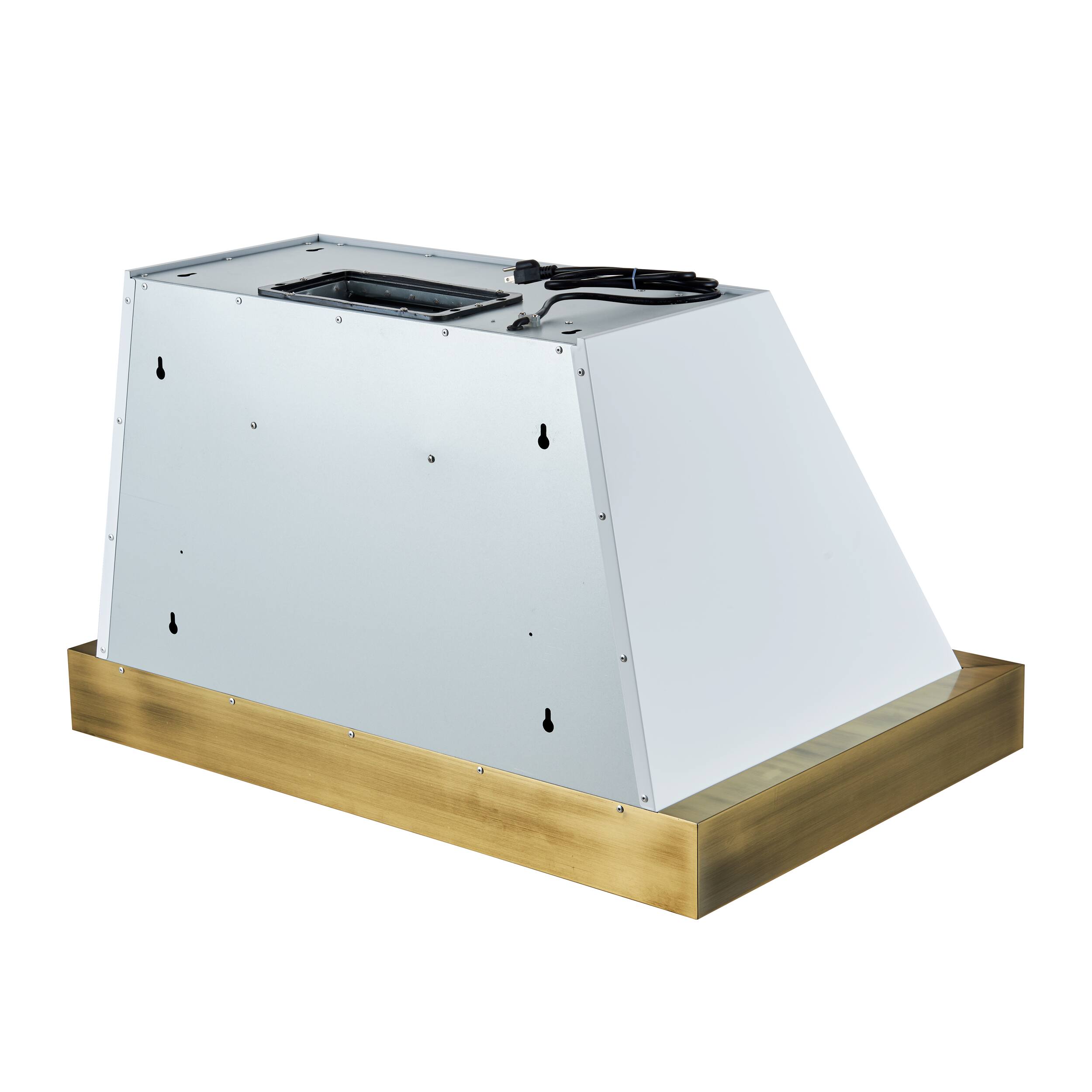 Alt View 2. Forno Appliances - Vittorio 36" Vented Range Hood - White.