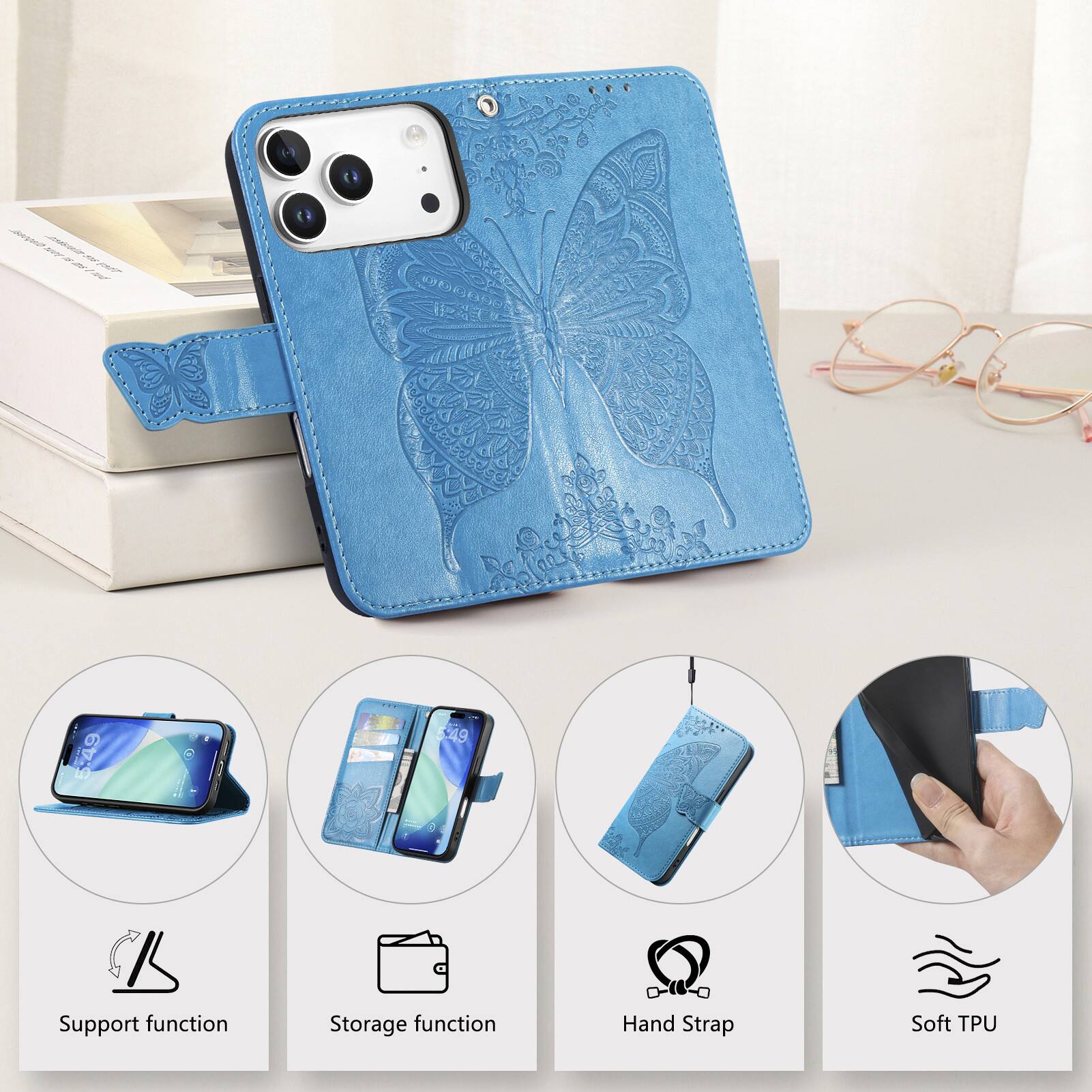 - un ep 49
- Support function
- Storage function
- Hand Strap
- Soft TPU