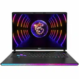 MSI - Raider GE78 17.3" 240 Hz Gaming Laptop - Intel Core i7-14700HX with 16GB Memory - NVIDIA GeForce RTX 4070 - 1T+512G SSD - Core Black, Black