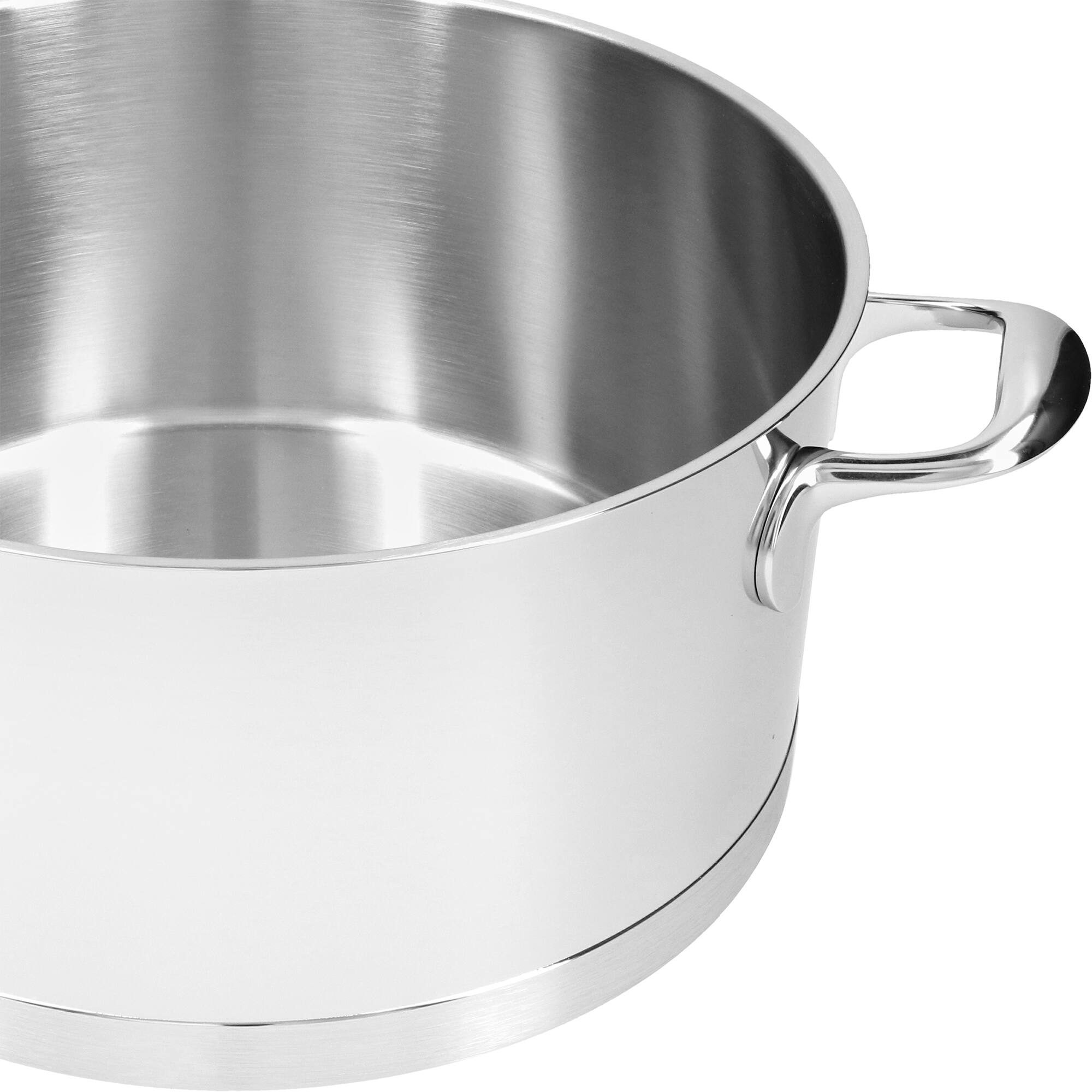 Alt View 5. Demeyere - Demeyere Atlantis Proline 7 8.9-qt Stainless Steel Dutch Oven - Stainless Steel.