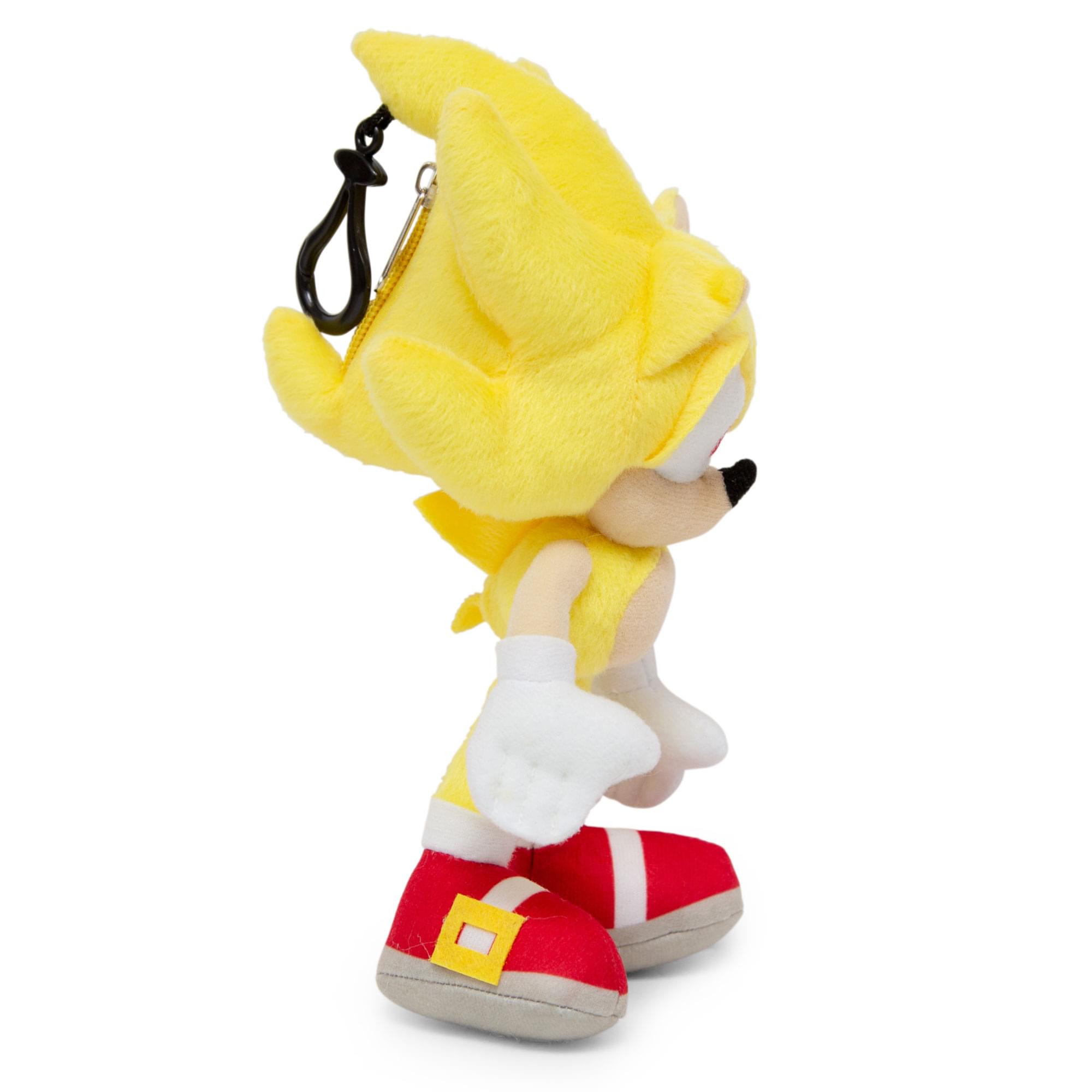 Alt View 1. Accessory Innovations Company - Sonic the Hedgehog 8-Inch Character Plush Toy | Super Sonic - Yellow.