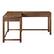 Left. OSP Home Furnishings - Baton Rouge L-Shape Desk - Brushed Walnut.
