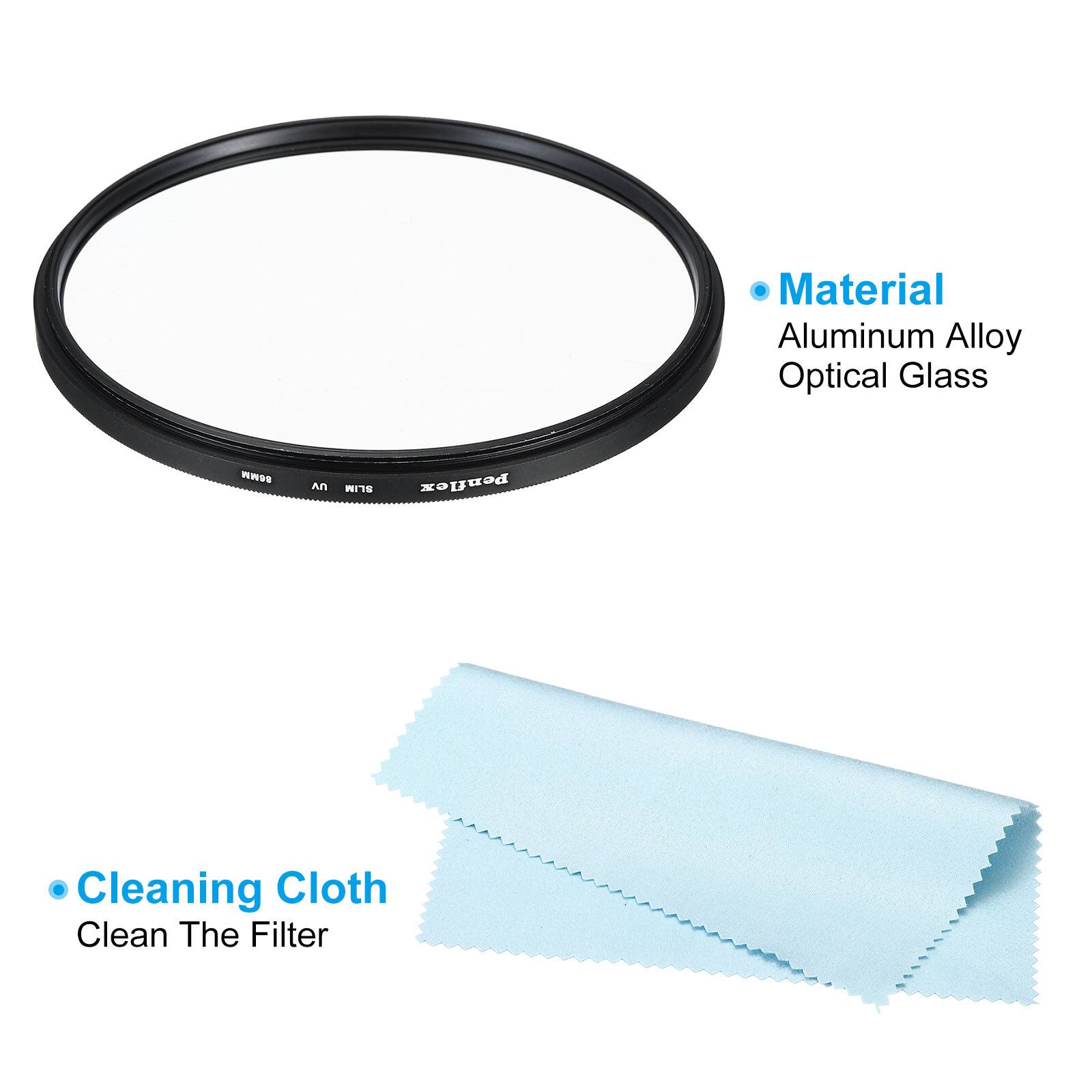 - Material: Aluminum Alloy Optical Glass
- Cleaning Cloth: Clean The Filter