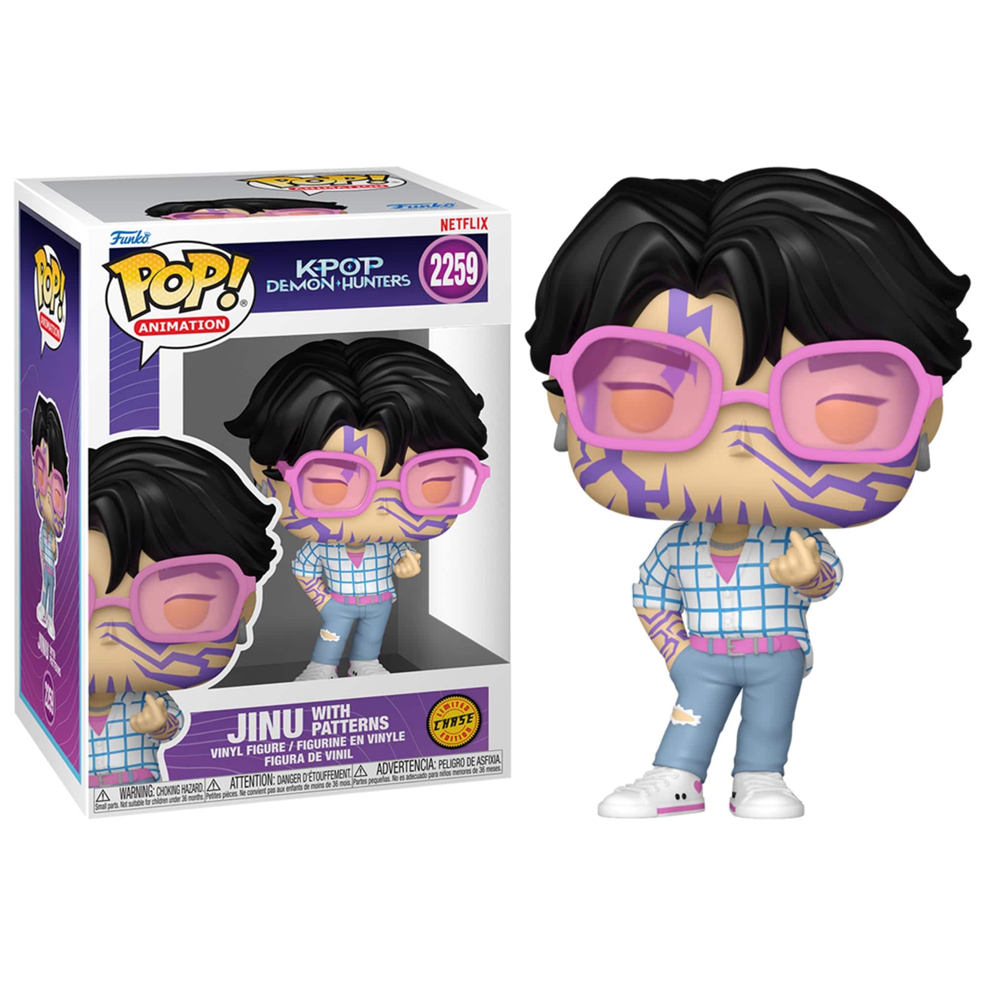 K-Pop Demon Hunter Funko POP Animation |Jinu Chase - Multi-Colored