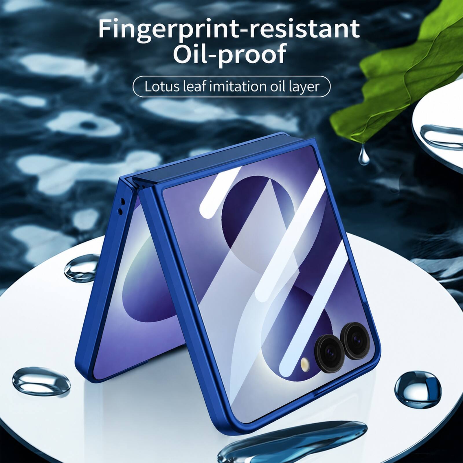 Fingerprint-resistant Oil-proof  
Lotus leaf imitation oil layer