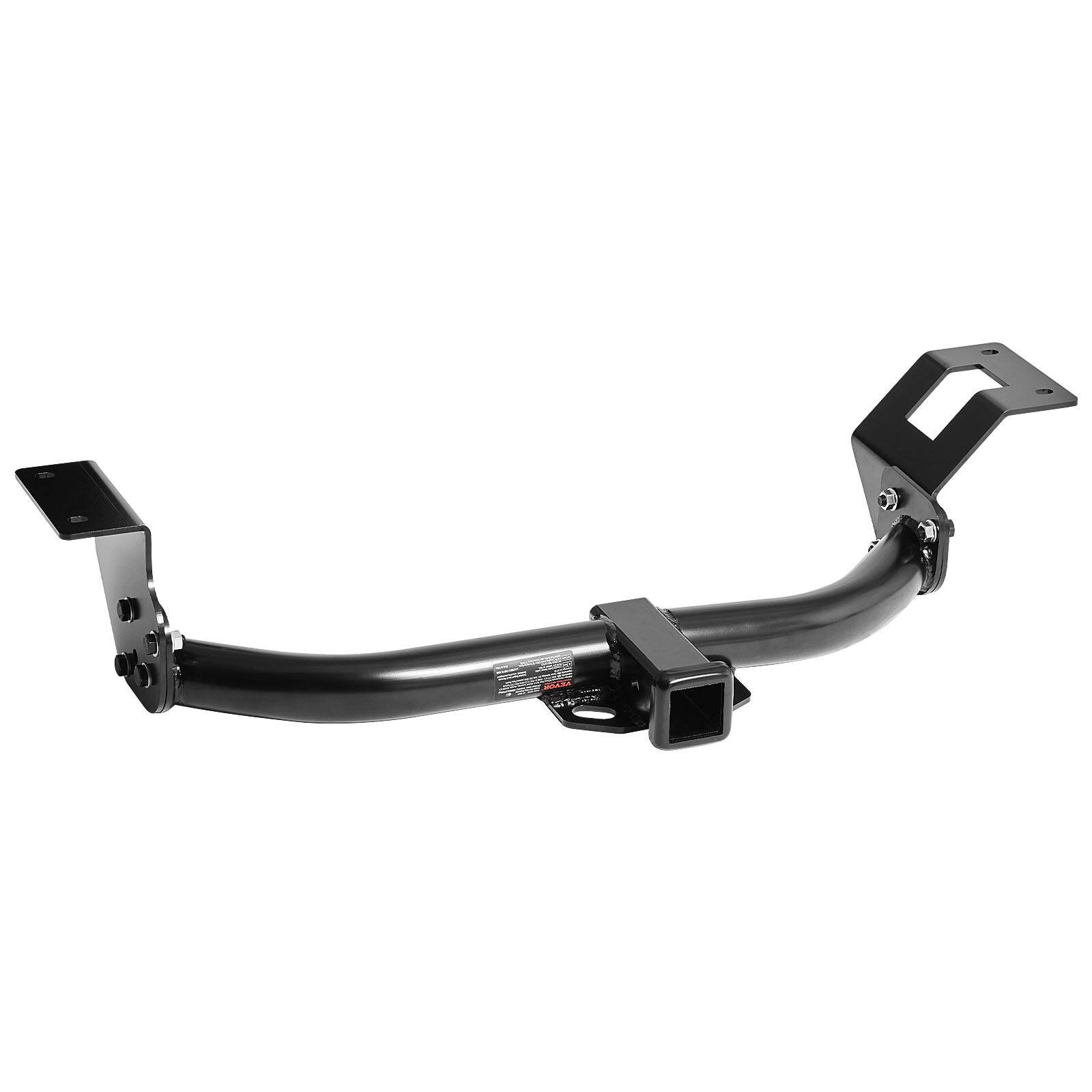 Alt View 5. VEVOR - Class 3 Trailer Hitch, 2-Inch Receiver, 6000 lbs, Q345B Steel Tube Frame, Compatible with 2012-2016 Honda CR-V - Black.