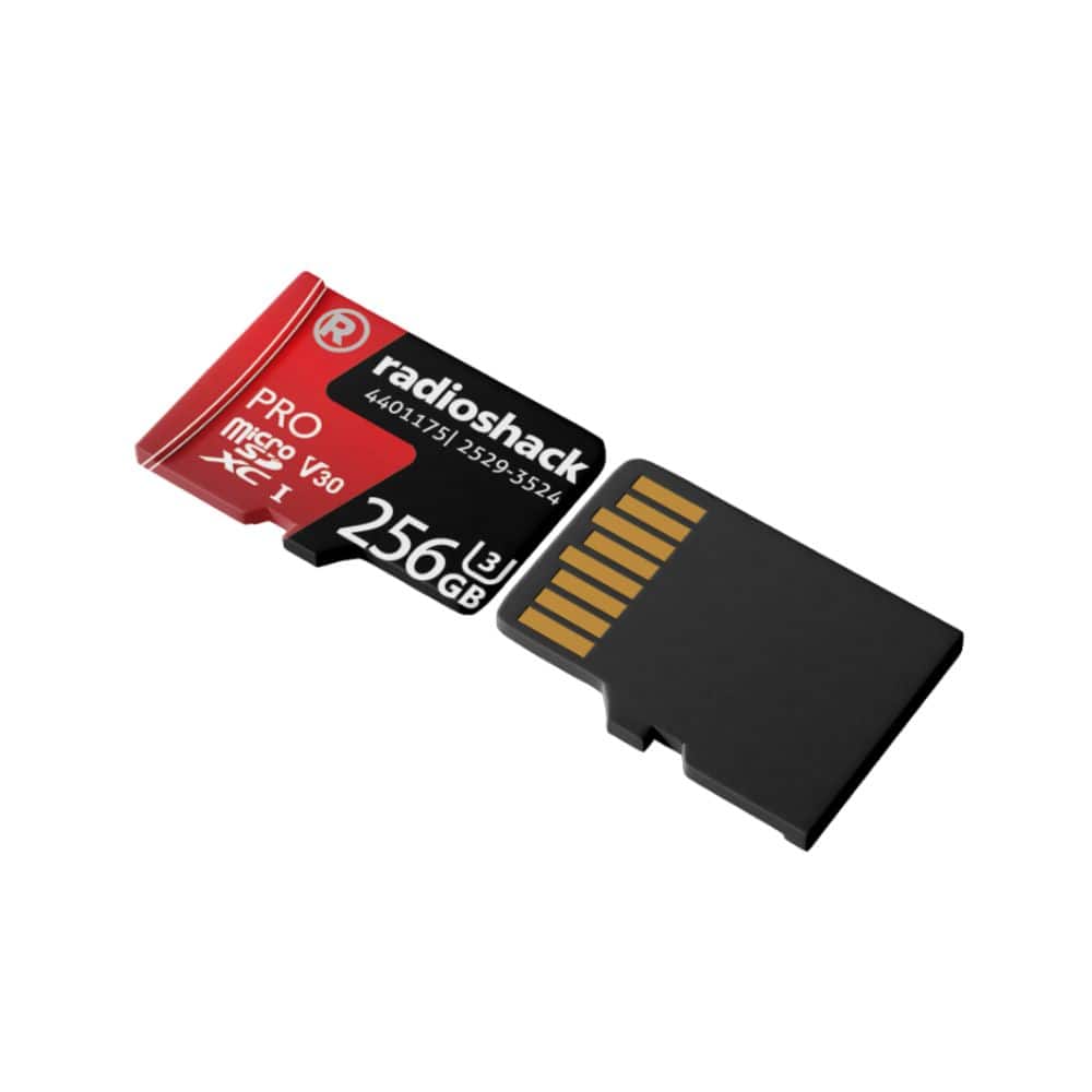 RadioShack Micro SD U3 V30 256GB 4401175 4401175 - Best Buy