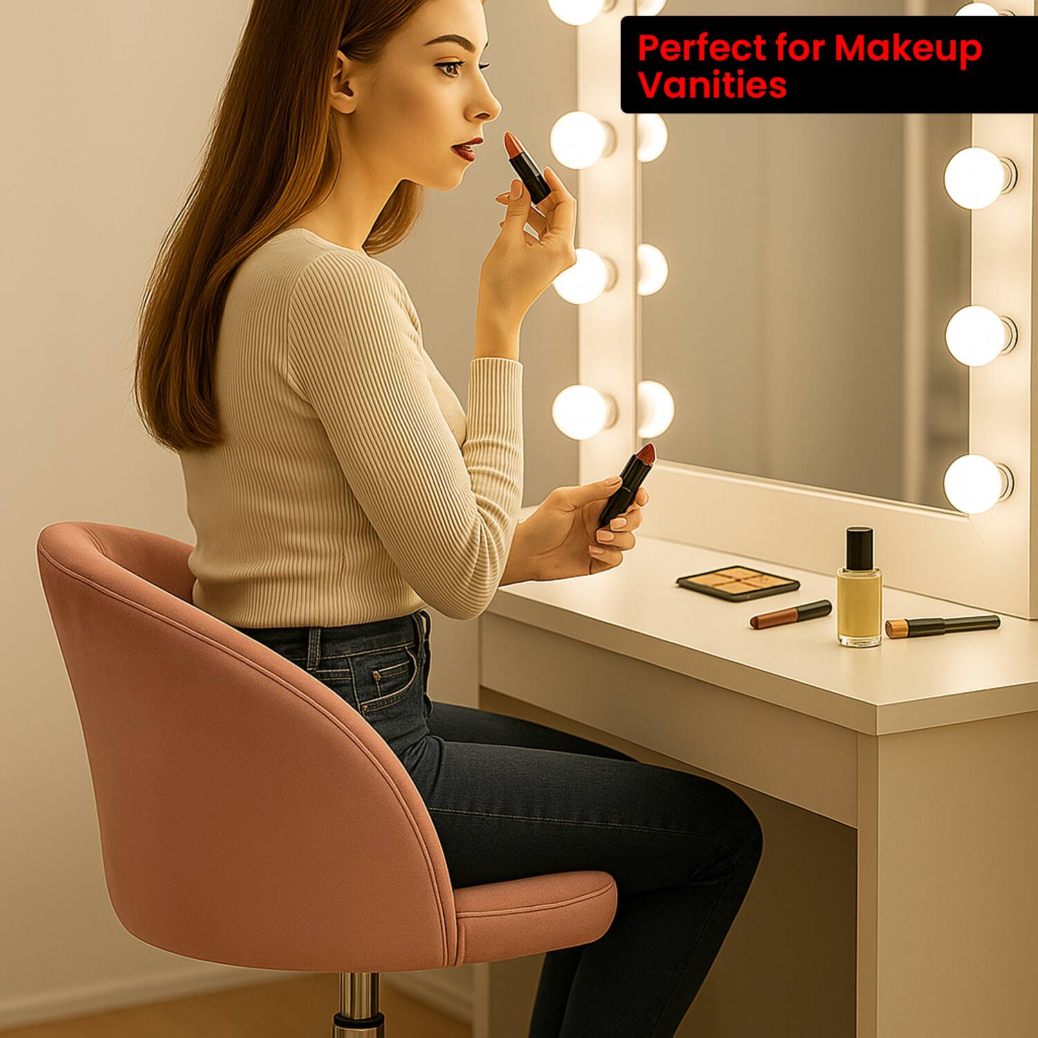 Perfect for Makeup Vanities