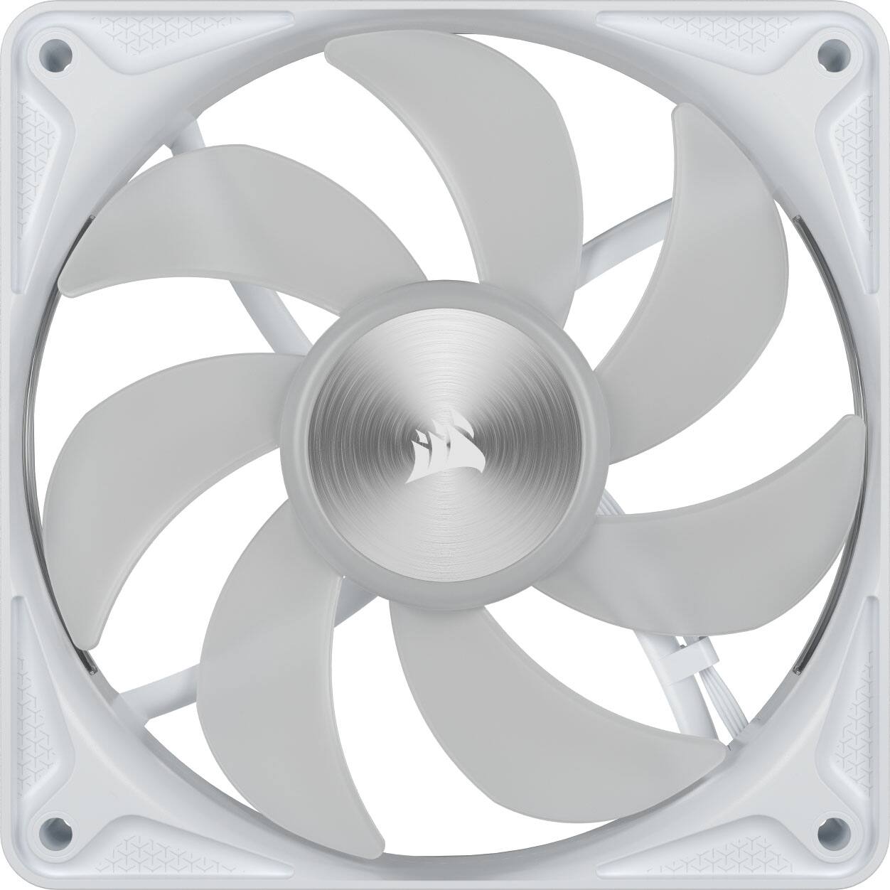 Back. CORSAIR - CORSAIR RS120 II ARGB 120mm PWM Fan - White.